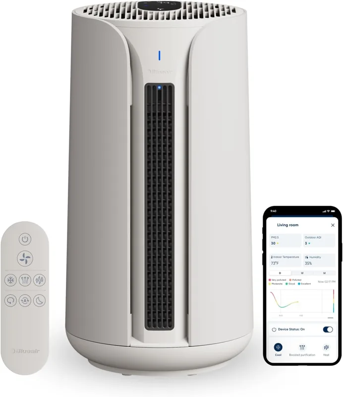 Blueair ComfortPure 3-en-1 T10i, vue de face